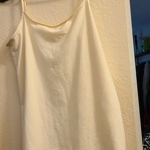A.n.a brand cream color spaghetti strap top